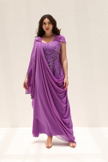 Purple dress
