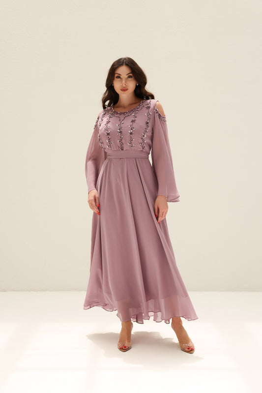 Magenta Rose Jalabiya